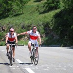 Blue and Marty on Alpe D’Huez