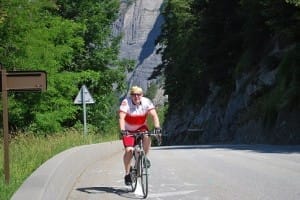 Johnny G on Alpe D'Huez