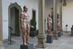 Statues of the locals