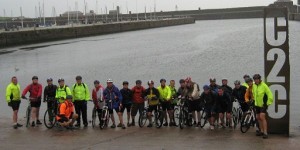At the start in Whitehaven