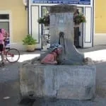 An early bath for Blue