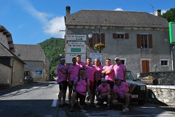 At the start of the Col du Tourmalet