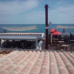 Bar on cliff top at Sete