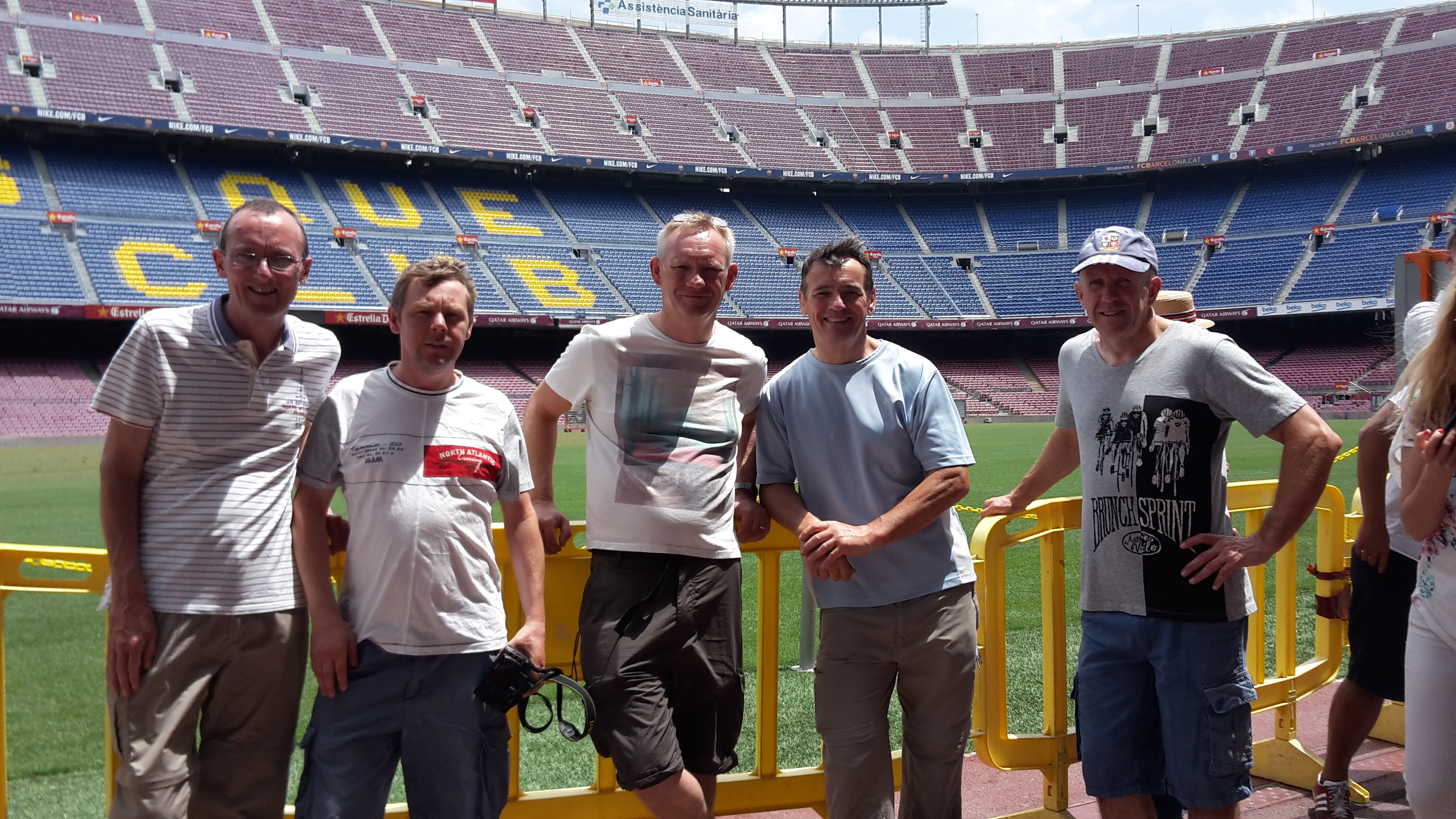 Greetings from the Nou Camp