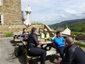 A pint at Feetham