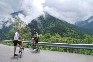 Acending into the clouds Col d'Ornon