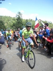 Action on Mont Ventoux