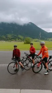 Ade Spenna and Marty on the Kempten loop