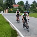 Ade and Marty en route to Aschau