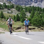 Ade and Steve on the Col d’Izzord