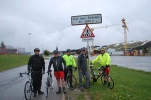 At the top Col de la Saisies