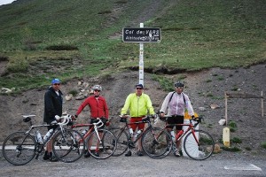 At the top Col du Var