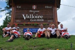 At the top of the Col Du Telegraph