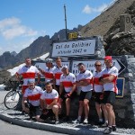 At the top of the Col du Galibier
