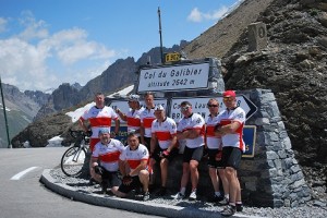 At the top of the Col du Galibier