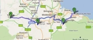 Barnard Castle to Saltburn Barnard Castle to Saltburn