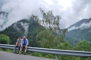 Browny and Colmer on the Col d'Ornon