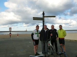 C2C Finish line Sunderland Pier