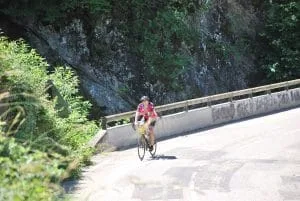 Chucky climbs the Col de la Morte Chucky climbs the Col de la Morte