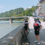 Coxy and Marty en route to Aschau