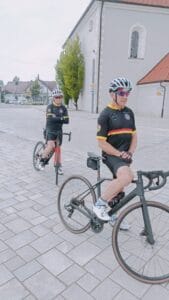 Coxy and Marty on the Kempten loop
