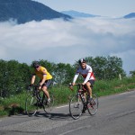 Coxy and Spenna on Col du Peryasourde
