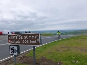 Coxy at the Hartside Summit