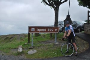 Coxy at top of Izpeguy