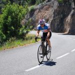 Coxy climbs up to Sant Grau