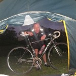 Coxy ready for the off – OpenCycling C2C – 2013