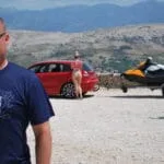 Paul admires the view