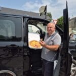 Dabsy takes a breather en route to Aschau