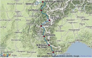 GR5 Route Map