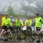 Grim weather for the start of the  Col d’Ornon