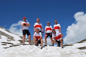 It's cold up here! Col du Galibier