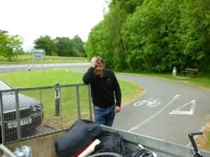 Johnno none too happy with his wasted trip