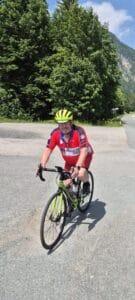 Johnny G en route to Zell am See