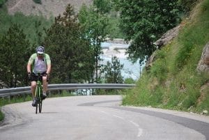 Johnny G on the Col La Berard