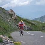 Johnny G on the Col du Galibier