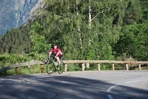 Johnny on the Alpe d'Huez