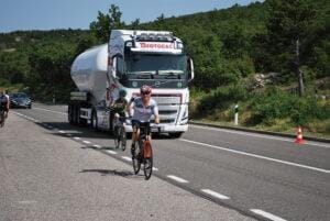 Marty on the E65 to Crikvenica