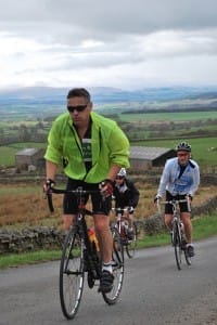 On the climb Great Dun Fell