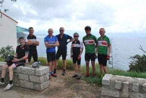 Overlooking the bay at Cargese