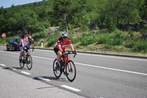 Paul and Doggy on route to Crkvenica