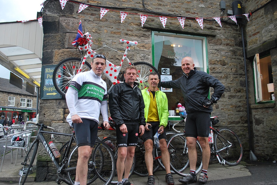 Pit stop in Hawes