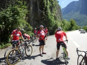 Pit-stop Col de la Morte