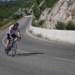Roly on the descent to Split