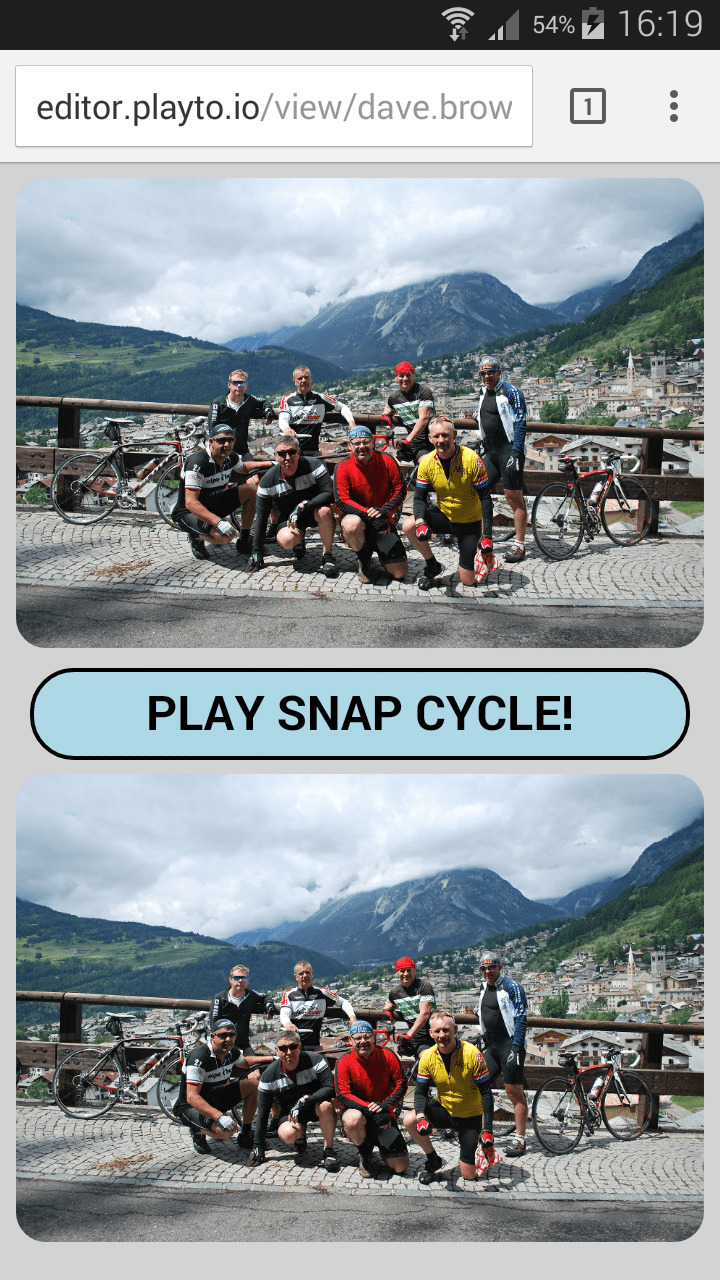 Snap Cycle App