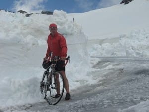 Spenna looking cool on the Col Angel