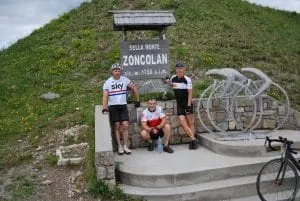 Steve Coxy Spenna summit Zoncolan Steve Coxy Spenna summit Zoncolan
